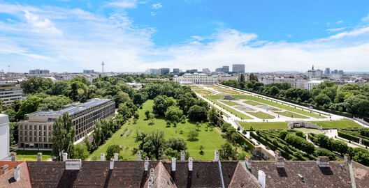 European Patent Office, Vienna, Austria. Built with ECOPact, ECOCycle® and Elevate inside. Image © ATP Architects European Patent Office, Vienna, Austria. Built with ECOPact, ECOCycle® and Elevate inside. Image © ATP Architects